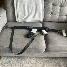 AK-47s Electric Metal Full/Semi Electric Rifle Fps-350 Airsoft Gun Black