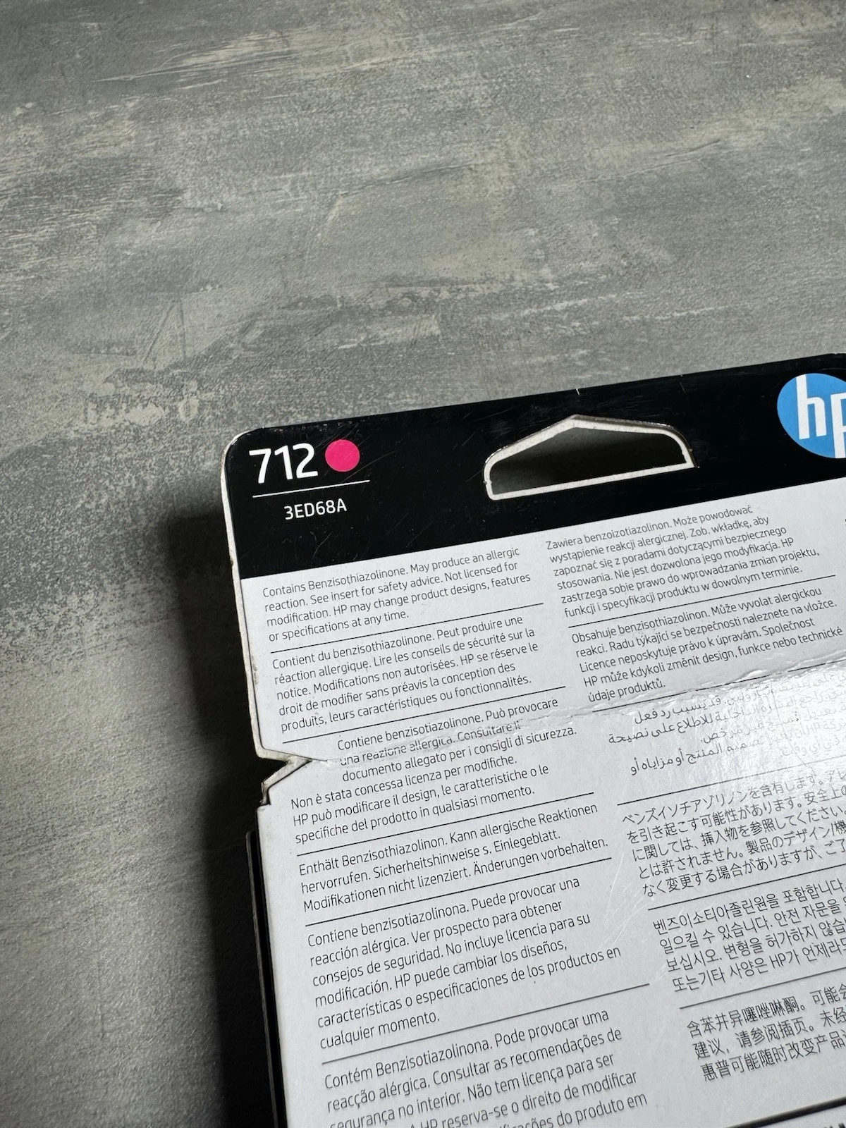 HP 712 Genuine Magenta Ink Cartridge Brand New Expiry Jun 2026 7