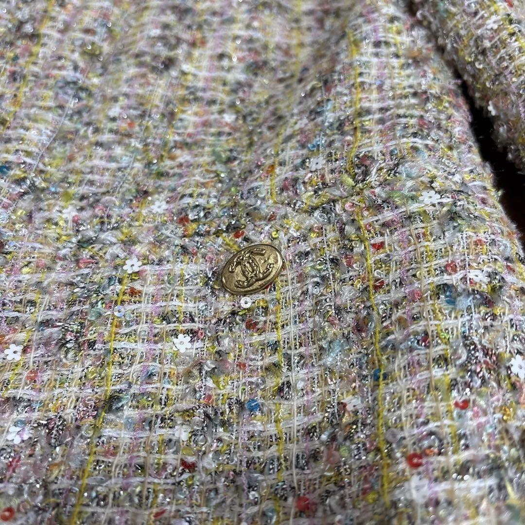 Giacca Chanel Sparkling Tweed 40 rara