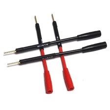 2Mm Pin Plug Banana Plug to 4Mm Banana Plug Female Jack Socket Adapter 4 Pack 3