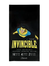 KEEPSAKE INVINCIBLE PREMIERE EDITION HOBBY BOX (KEEPSAKE TRADING CARDS 2025)