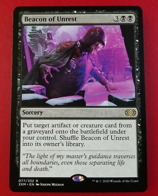 beacon cards mtg 1x Beacon of Unrest | Double Masters | MTG Magic Cards