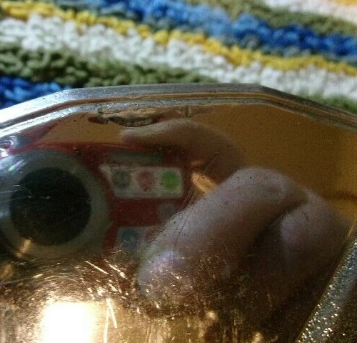 X1 Toyota Tercel Corolla 1985 cromo personalizado tapa central cubo 7-7/8" Foto 4 de 4