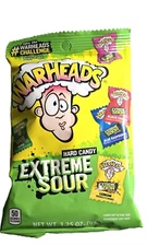 Warheads Extreme Sour Hard Candy 3.25oz Assorted Flavors