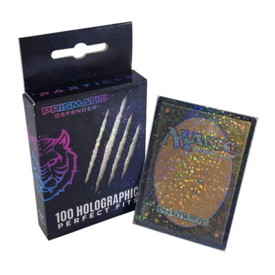 Prismatic Defender Holographic Standard Perfect Fit Sleeves  Particle
