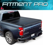 LEER HF350M Tri-Fold Tonneau Cover For 19-25 Chevy Silverado/GMC Sierra 5'8" Bed