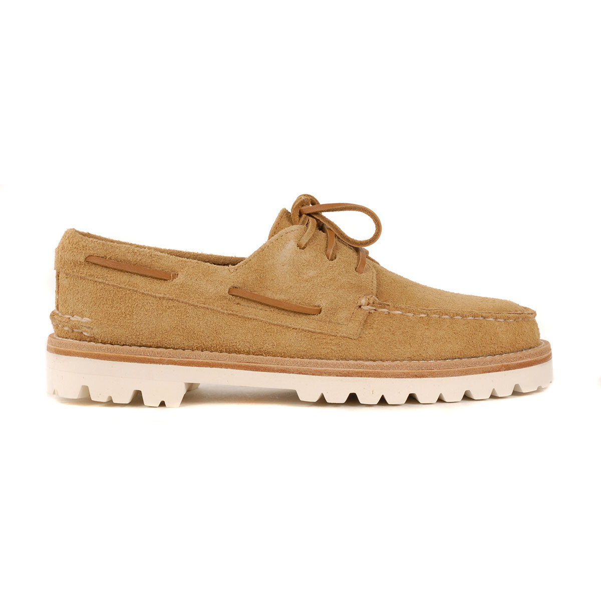 Sperry Unisex Authentic Original 3-Eye Vibram Medium Beige