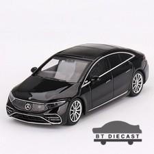 MINI GT MERCEDES BENZ EQS 580 4MATIC 1/64 BLACK MGT00694