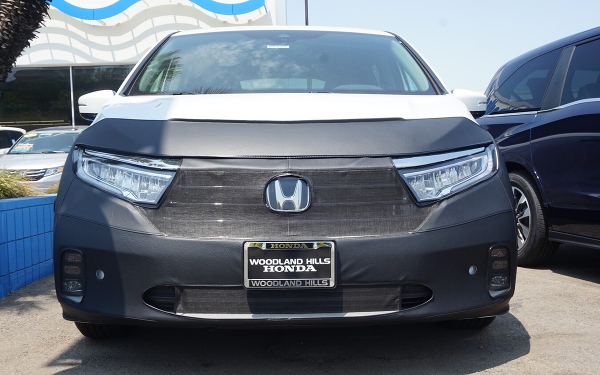 【超貴重】RAオデッセイLeBra フルブラフロントバンパーカバー usdm Lebra 2021-2025 Honda Odyssey EX EX-L LX Touring Front End Mask