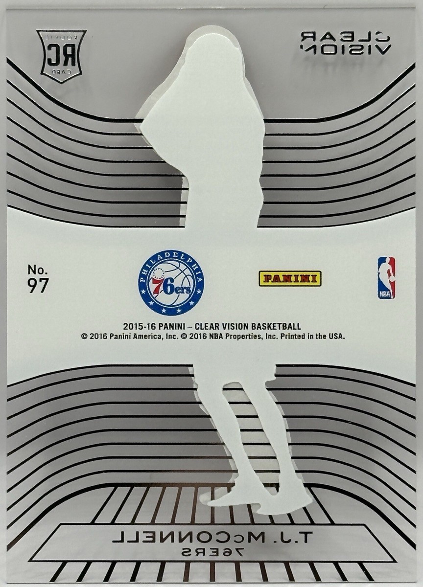 2015-16 Panini Clear Vision - Rookies #97 T.J. McConnell (RC) PHI