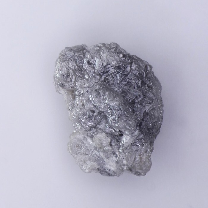 Natural Loose Rough Raw Awesome Diamond Uncut Silver Gray Color 1.75 Ct Diamond