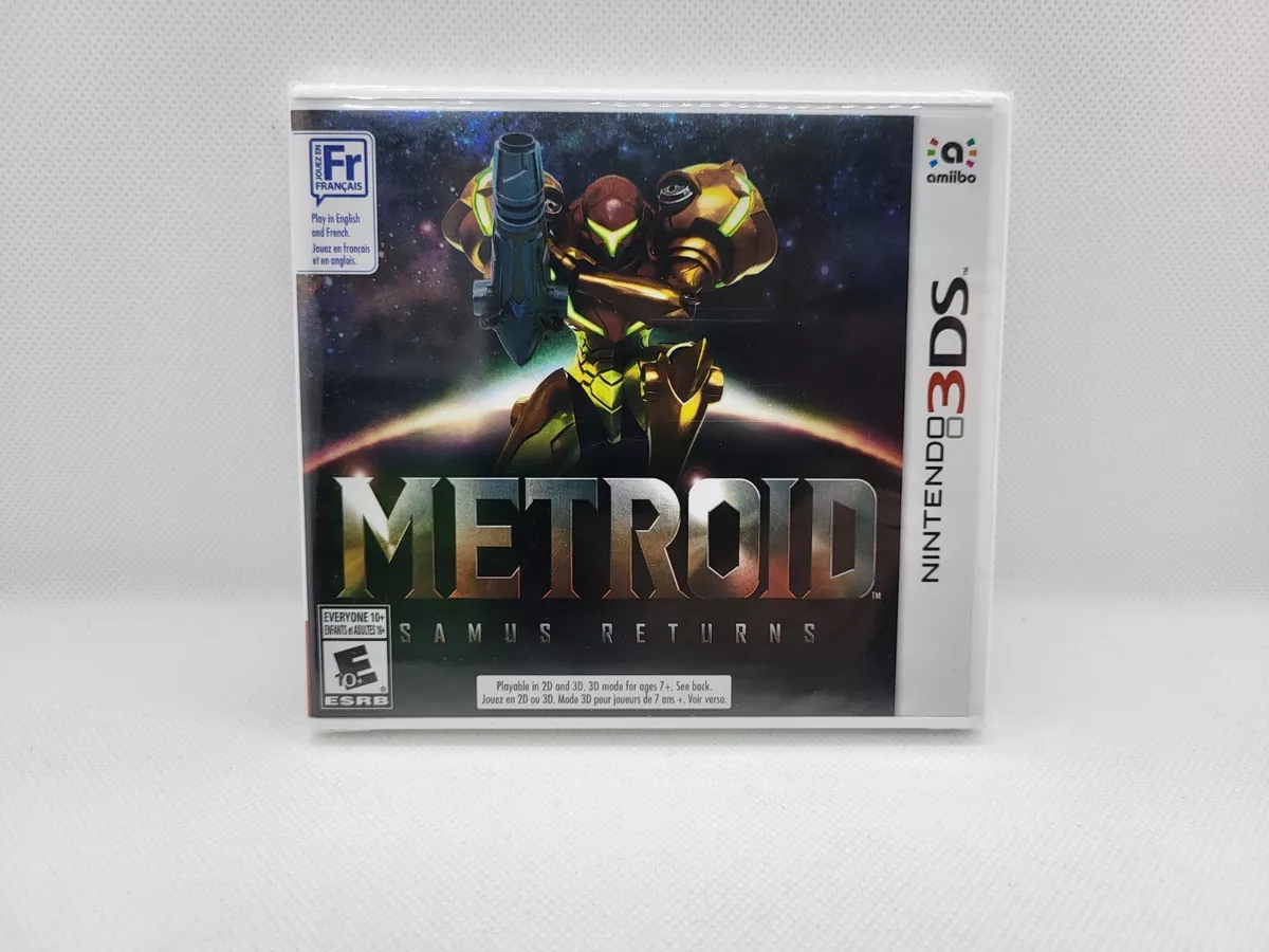 Brand New Metroid Samus Returns 3DS