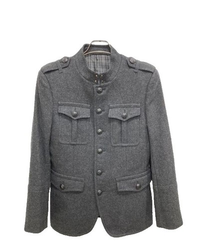 な*;様 BURBERRY BLUE LABEL n2b military y2 BURBERRY BLUE LABEL N2B Military Jacket Khaki Fur Lined Hooded 38