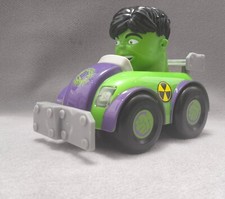 Marvel Hero Bump n Go Hulk Car Lights Sounds Avengers Toy