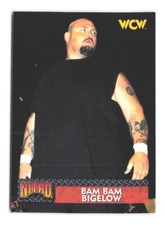 1999 Topps WCW/nWo Nitro Bam Bam Bigelow 9 Pro Wrestling Card WWE WWF ECW