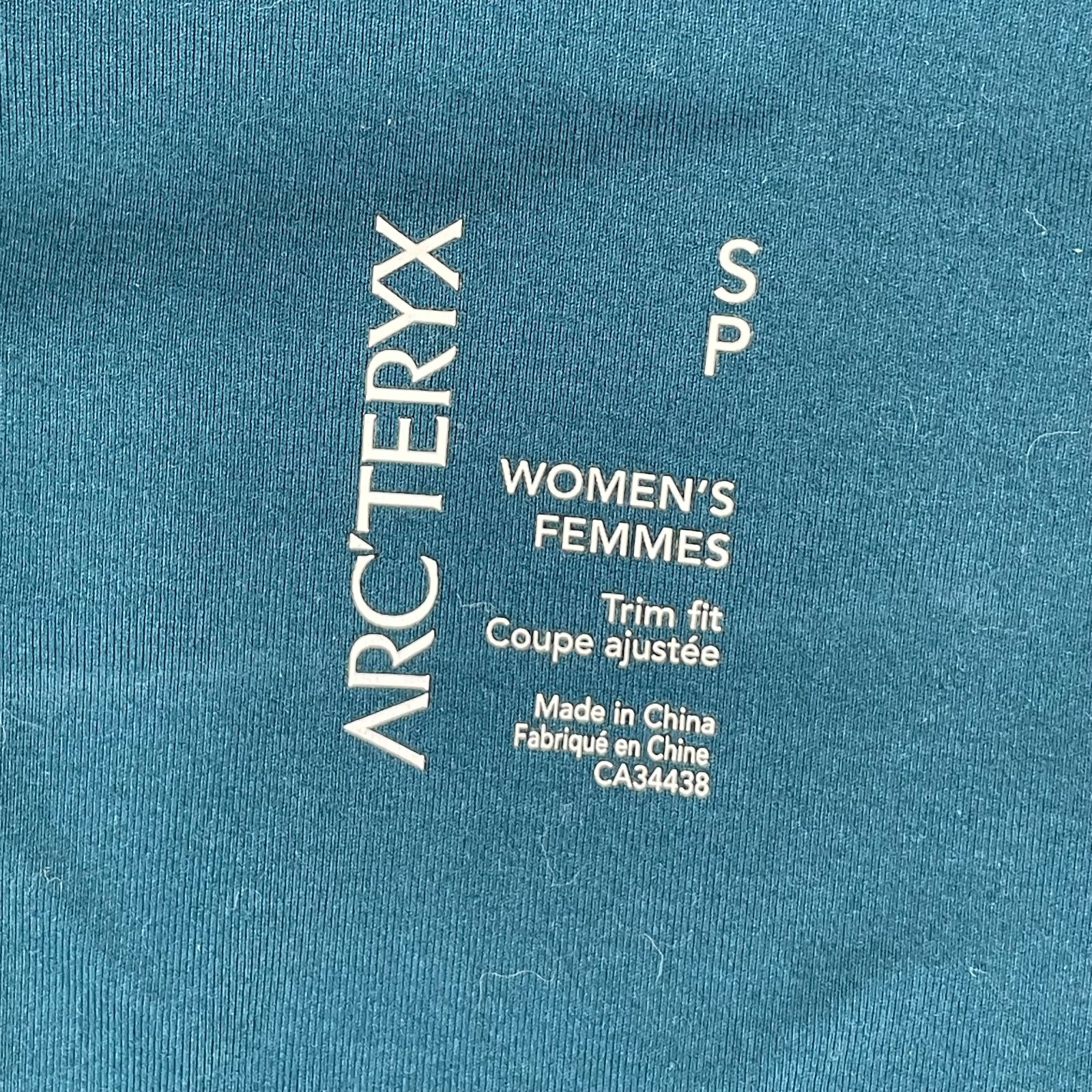 Arc'teryx Covert Giacca con Cappuccio Donna Piccola Marina Full Zip Bordo Fit Performance