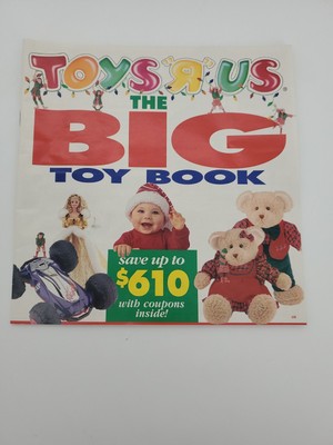 1994 Toys R Us BIG TOY BOOK catalog Sega Nintendo Game Boy, Disney, Batman