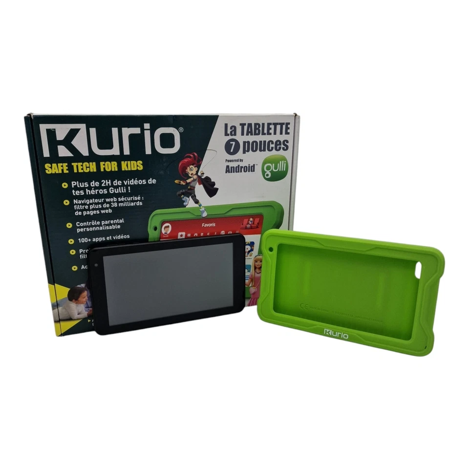 KURIO Das Tablet 7 Zoll Gulli 32 GB für Kinder zum lernen Android 13 Safe Tech - Bild 2 von 4