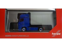 Herpa 311533-005 Mercedes Benz Actros Gigaspace Zm Rammschutz Blau 1:87 Neu