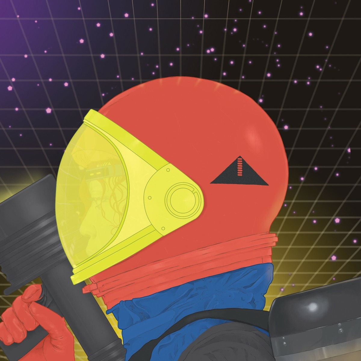 Original LEGO Art Spyrius Insurgent visor down 8