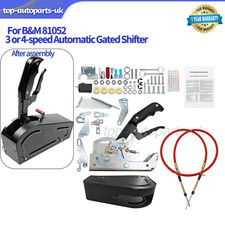 3 Or 4-speed Automatic Gated Shifter Magnum Grip Stealth Pro Stick For Bm 81052