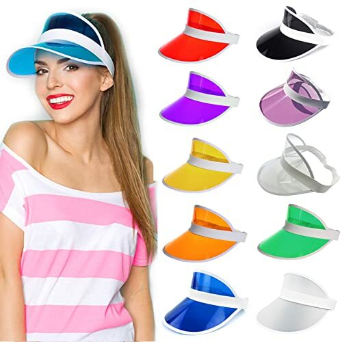 Ultrafun Unisex Candy Color Sun Visors 