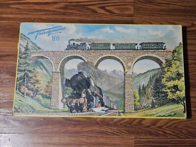 Fleischmann HO Train Set Kit 341/ 3 S Great Shape Sante Fe Germany