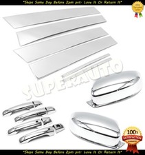 For 2011-2020 Chrysler 300 Chrome Top Half Mirror4dr Handles W Sm Khpillars For 2011-2020 Chrysler 300 Chrome Top Half Mirror4dr Handles W Sm Khpillars