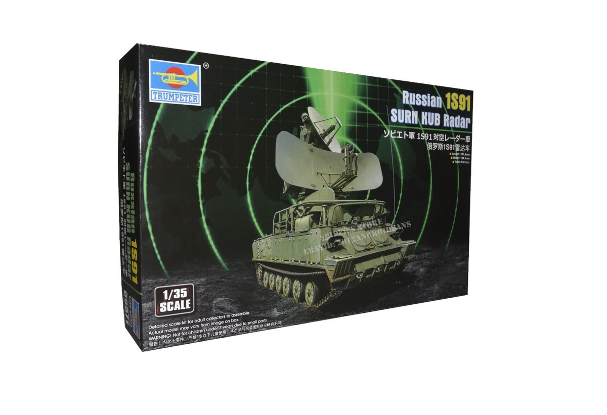 Trumpeter 1 35 Russian 1S91 Surn Kub Radar Mobile Air Defence System Model Kit