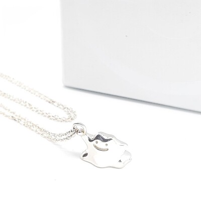 U-TREASURE Pokemon Ditto Necklace Silver Used Nintendo