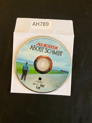 About Schmidt (DVD, 2003) Disc Only No Case #AH789 | eBay