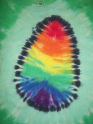 Handmade tie dye KIDS shirt - EASTER - BUNNY, CHOCOLATE, EGG, BASKET, CROSSES - Picture 9 of 33