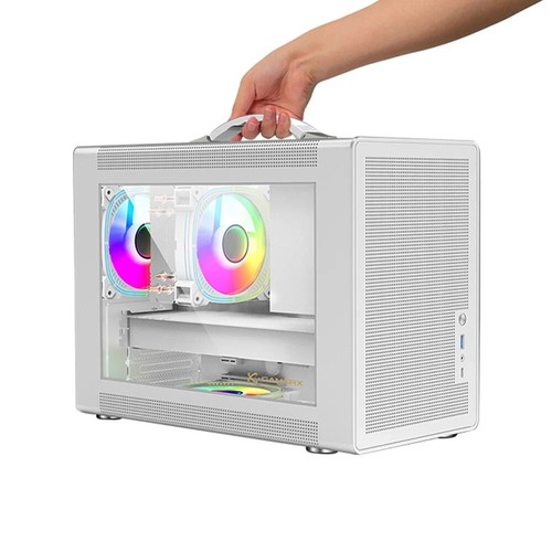 P60 M-ATX Portable Computer Case Motherboard ATX/SFX Power Supply Support U3 New - Afbeelding 5 van 24