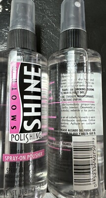2x Smooth N Shine spray on Polisher polishing 4 oz