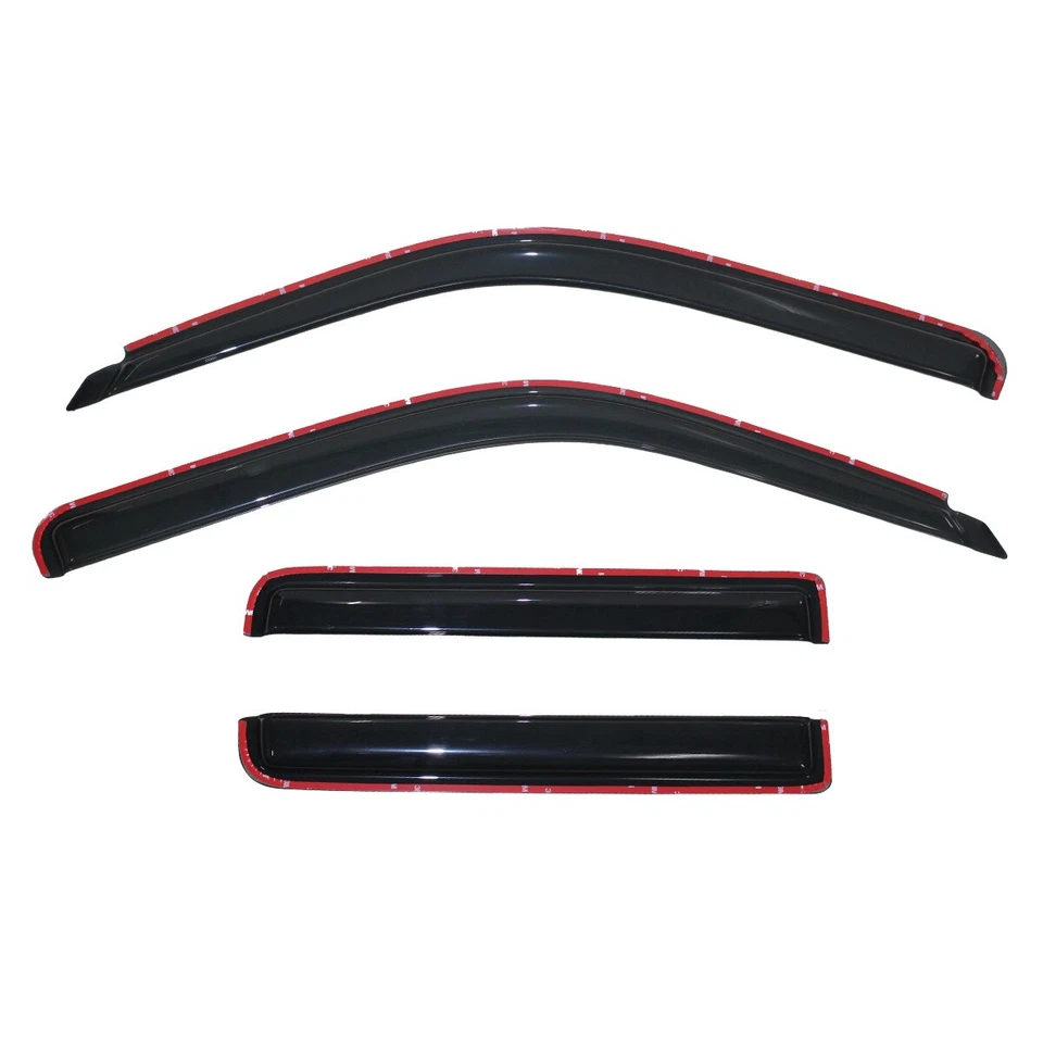 4pcs For Explorer Sport Trac Mountaineer Sun Rain Guard Window Visors Foto 2 de 4