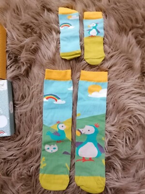 Frugi Little & Large Socks Socken Bunt *NEU* Geschenkbox