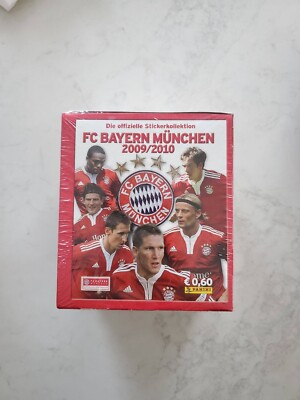 2009-10 Panini FC Bayern Munich stickers SEALED 50-pack box - Thomas Muller RC