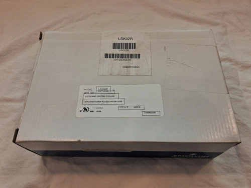 Emerson solenoid valve 3/8 ODF solder 24v coil included 200RB 3T3 BF - BRAND NEW