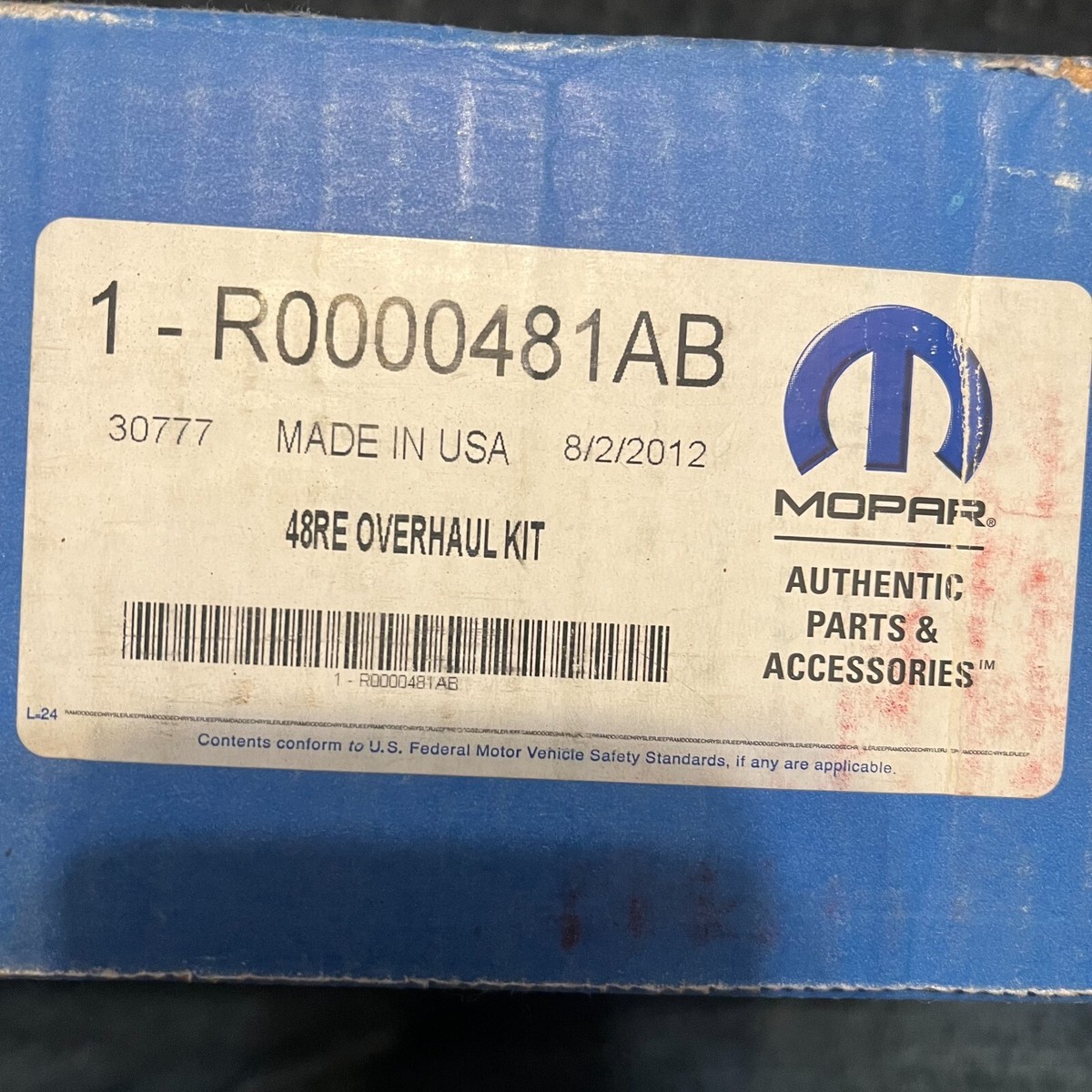 K Genuine OEM Dodge Mopar 8.3L 10 cyl Automatic Transmission