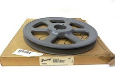 BROWNING SHEAVE PULLEY BK95H, 1 GROOVE, CAST IRON, POWDER COAT PAINT, 9.25" OD