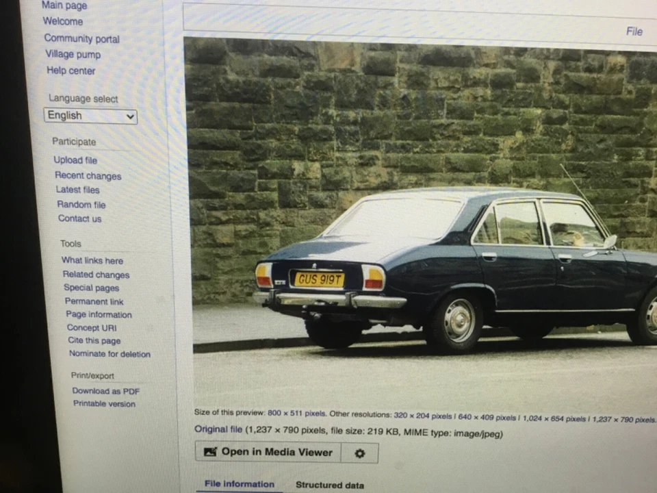 Peugeot 504 1968-1981 saloon GL TI rear lamp light lens quillery 634585 634586 - Image 4 of 4