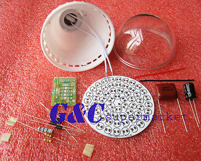 2PCS 60 LEDs Energy-Saving Lamps Suite without LED DIY Kits M89