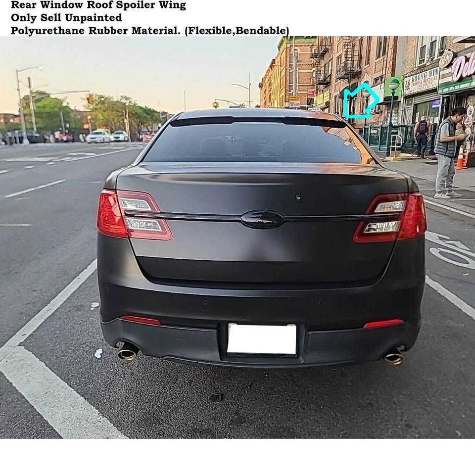 Alerón de techo ventana trasera Stock 284RG para Ford Taurus SHO 2010~2018 sedán Foto 2 de 4