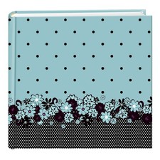 Pioneer Photo Albums 200 Pocket Printed Polka Dot Buds Design Photo Album for...