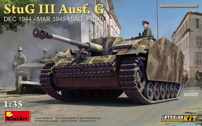 StuG III Ausf. G DEC 1944 MAR 1945 MIAG PROD. INTERIOR KIT / 1:35 - Miniart