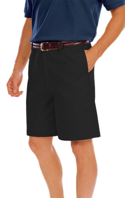 Blue Generation BG8002S Men's Scotchgard Twill Flat Front Shorts