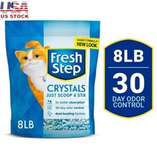Premium Cat Litter Crystals Odor Control Low Dust Easy Cleanup 30 Day Protection