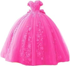 Quinceanera Dresses Sweet 15 / Sweet 16 Ball Gowns 3D Flowers