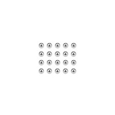 Precision Balls 1.2mm Solid Chrome Steel G10 for Bearing Keychain Wheel 50pcs