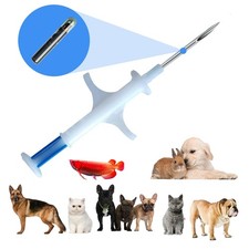 20 Pack ISO Pet ID Microchip Tags Universal Standard 134.2Khz FDX-B Smaller S